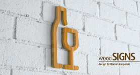Znak | Bar | woodSIGNS