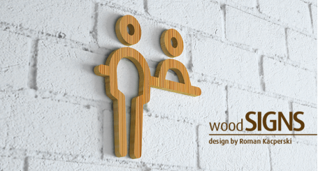 Znak | Recepcja | woodSIGNS