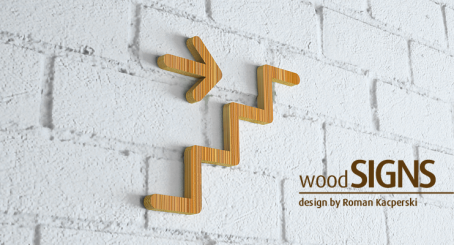 Znak | Schody | woodSIGNS
