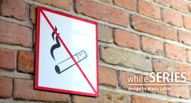 Znak | Zakaz palenia | whiteSERIES