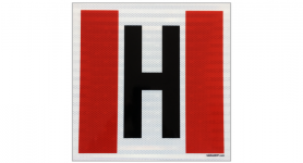 ZH25-T | Znak HYDRANT odblaskowy | kompozyt