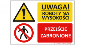 T010 PL| UWAGA! Roboty na wysokości