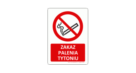 P002V-T | Zakaz palenia
