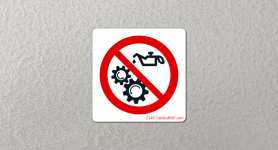 Z146 | Zakaz smarowania urządzeń w ruchu
