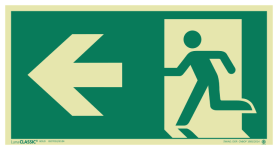 E104 | Wyjście ewakuacyjne w lewo