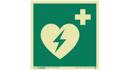E010 | Defibrylator (AED) (z klejem)