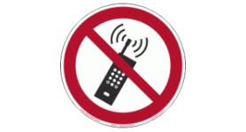 P013 | Zakaz używania telefonów komórkowych