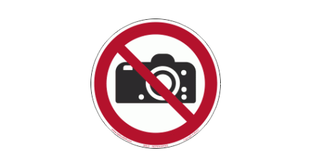 P029 | Zakaz fotografowania