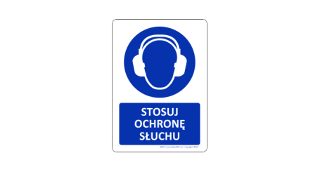 M003V | Stosuj ochronę słuchu