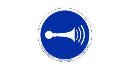 M029 | Nakaz używania sygnału dźwiękowego
