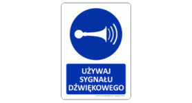 M029V | Używaj sygnału dźwiękowego