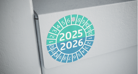Naklejki przeglądowe 2025-2026