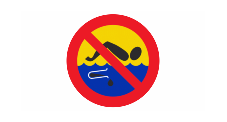 A-05 | Kąpiel zabroniona – woda skażona