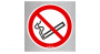 P002-F | Zakaz palenia (znak podłogowy)